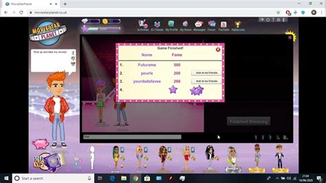 Moviestarplanet Winning A Game Of Dress Up Without Dressing Up