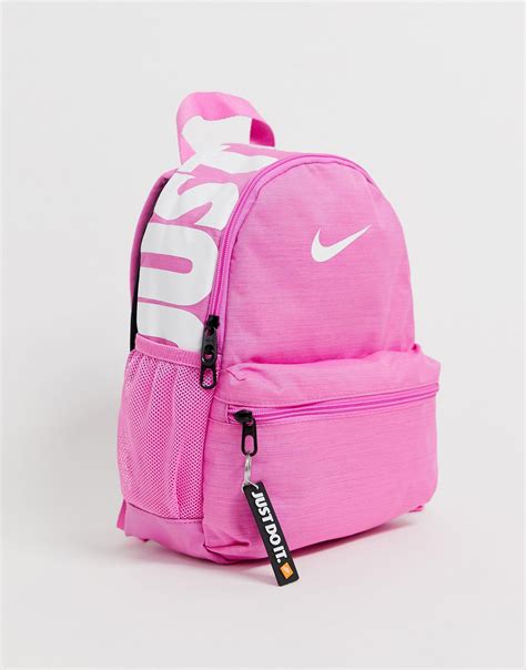 Nike Pink Just Do It Mini Backpack Lyst Australia