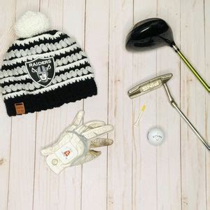 Raiders Beanie With Pom Raiders Pom Hat Womens Raider Hat - Etsy