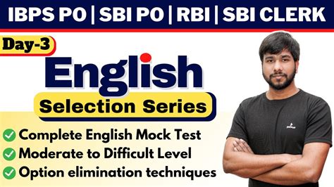 SBI PO English 2023 RBI Assistant English Live English Mock