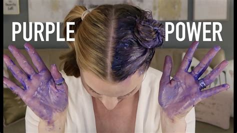 Purple Shampoo Brassy Hair Before And After Skip2mylou Youtube