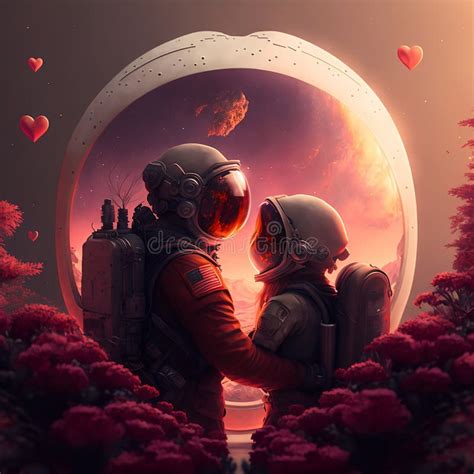 Astronaut Couple