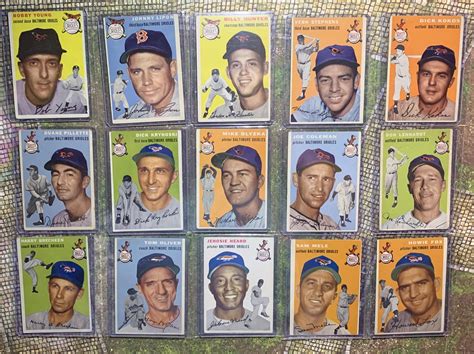 Topps Baltimore Orioles Team Set The Orioles First Year As A Team