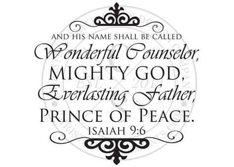 Isa Isaiah Isaiah Prince Of Peace