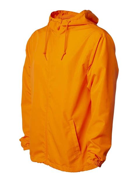 Independent Trading Co Lightweight Windbreaker Full Zip Jacket