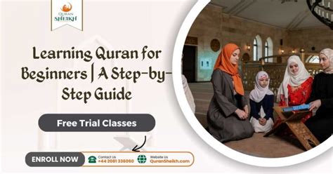 Learning Quran For Beginners A Step By Step Guide