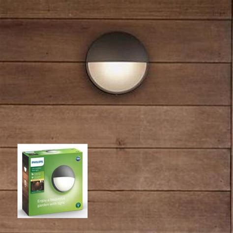 Philips Mygarden Led Wandleuchte Capricorn Aluminium In Anthrazit