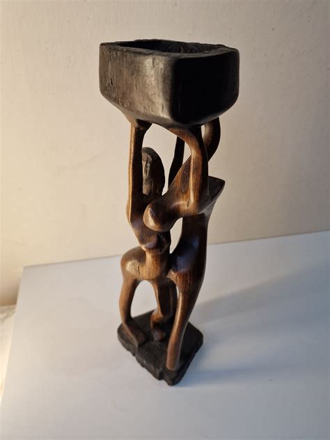 Afrika African Art Sculpture Home Decor Rustiek Decor Meditatie