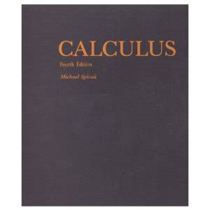 Calculus Spivak 4th edition