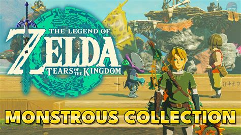 Zelda Tears Of The Kingdom A Monstrous Collection Side Adventure