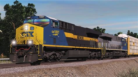 Trainz 22 CSX 1897 Monon Heritage Unit K5HL YouTube