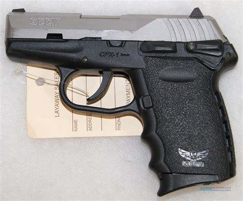 Sccy Cpx1 Tt 9mm Semi Auto Concealm For Sale At 972279891