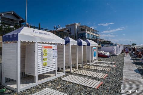 Пляж отеля Гамма Сириус в Сочи, мой отзыв с фото