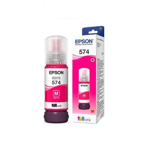 Ripley TINTA EPSON 574 MAGENTA T574320 65ML