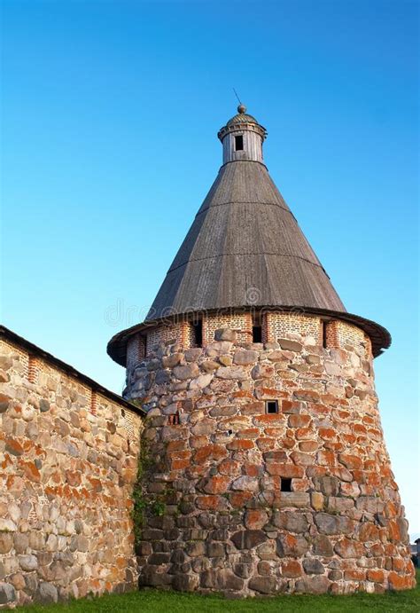 Torres Del Monasterio De Solovetsky Imagen De Archivo Imagen De