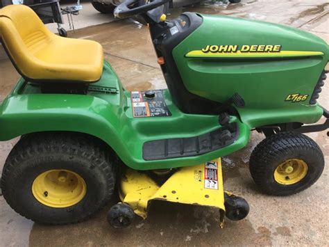 John Deere Lt166 Mower With 46 Deck Nex Tech Classifieds