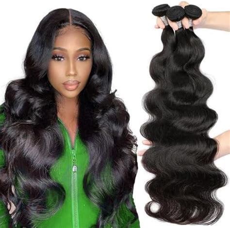 Amazon CATWO 12A Body Wave 24 26 28 Inch Bundles Human Hair