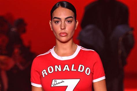 Georgina Rodriguez Wears Cristiano Ronaldo Dress For Paris Fashion Week 2024