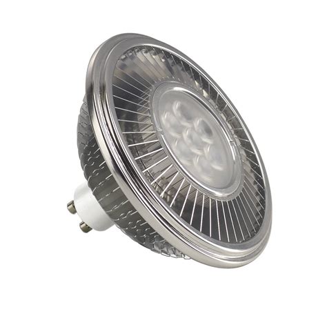 Led Qpar111 Gu10 13w 30° 2700k 1100lm Slv