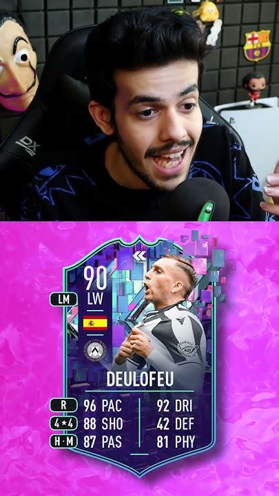 بررسی کارت اس بی سی فلشبک دلوفئو فیفا ٢٣ Fifa 23 Deulofeu Flashback