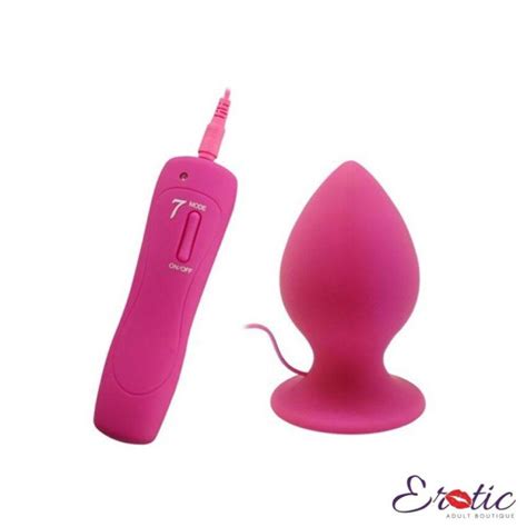 Aphrodisia Extra Large Mode Vibrating Anal Plug Erotic Adult Boutique