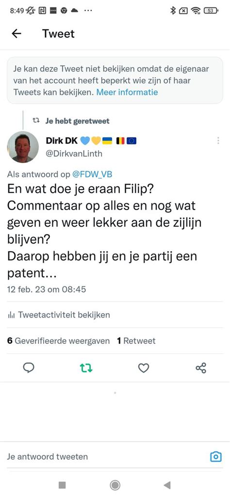 Dirk Dk 💙💛🇺🇦 🇧🇪🇪🇺 On Twitter Iets Om Over Na Te Denken Een