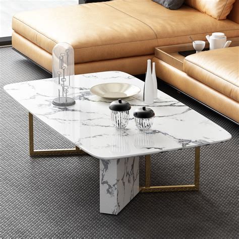 The Beauty Of A Rectangular Marble Coffee Table Coffee Table Decor