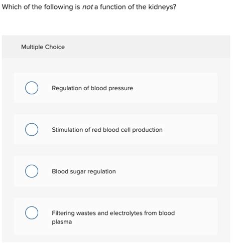 Solved Which Of The Following Is Not A Function Of The Chegg