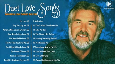 Best Beautiful Duet Love Songs 70s 80s 90s Kenny Rogers James Ingram Dan Hill David Foster