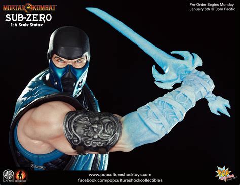 Statue News Mortal Kombat Sub Zero Statue By Pop Culture Shock