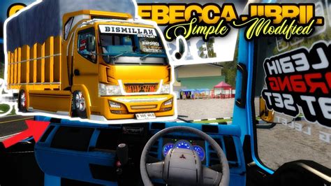 RILIS TRUK SIMPEL MODIFIKASI MOD BUSSID TERBARU TRUCK CANTER