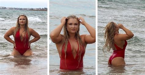 Von Wow Bis Baywatch Fans Diskutieren Neue Badefotos Von Sophia Thiel