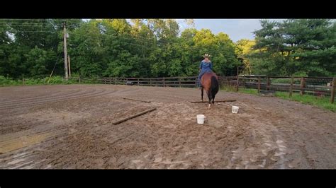 Stacie Widder And Jinglebob Open Riding Trinity Trail Challenge July