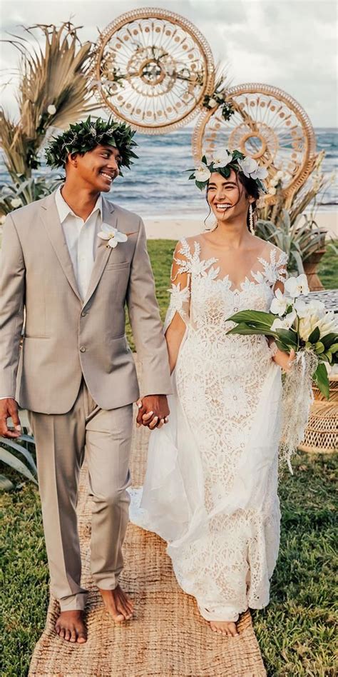 Hawaiian Wedding Dresses For Your Love Story Wedding Dresses Guide