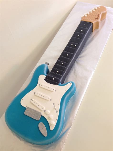 Fender Guitar Cake