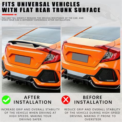 Gl Nzend Universal Heckspoiler Gt Spoiler Fl Gel