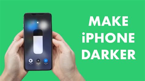 How To Make Your Iphone Screen Darker Youtube