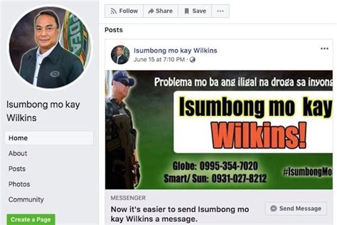 Pdea Uses Facebook Page To Get Tips Vs Drug Suspects