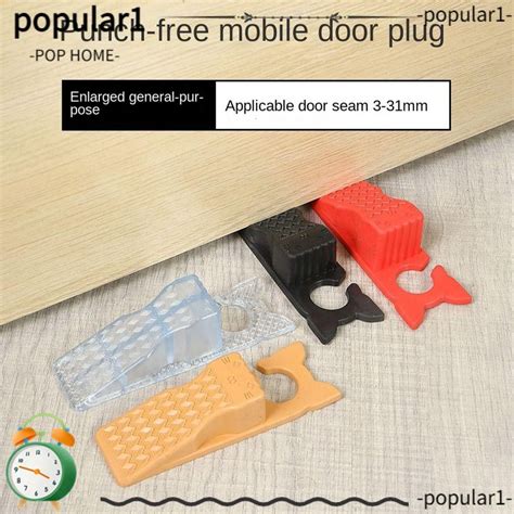 POP Door Stopper Anti Collision Wall Protectors Floor Holder Hangable