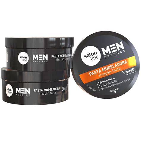 Gel Fixador Salon Line Men Essence Forte G Bemol Farma