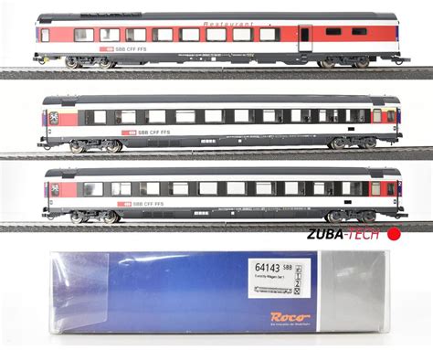 Roco Eurocity Wagen Set Sbb H Gs Analog Mit Ovp Kaufen Auf