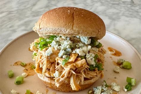 Slow Cooker Buffalo Chicken Healthy Foodie Girl