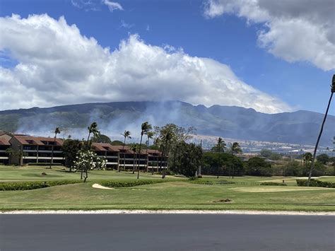 Update Evacuation Order Lifted After Firefighters Douse Maui Brush Fire Near Site Of Deadly