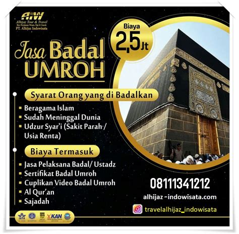 Cara Badal Umroh Untuk Orang Yang Sudah Meninggal