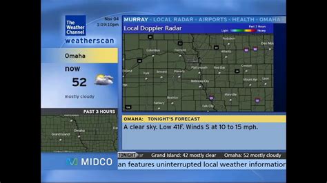 Omaha Ne Weather And Traffic Weatherscan Intellistar Youtube