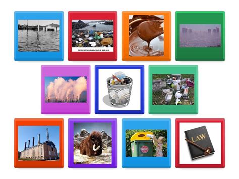Environment Vocabulary Flip Tiles