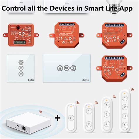 Tuya Zigbee Tr Dl S B Rbar Fjernbetjening Scenekontakt Kompatibel