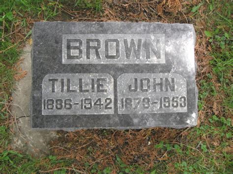 Anna Mathilda Tillie Scheurer Brown M Morial Find A Grave