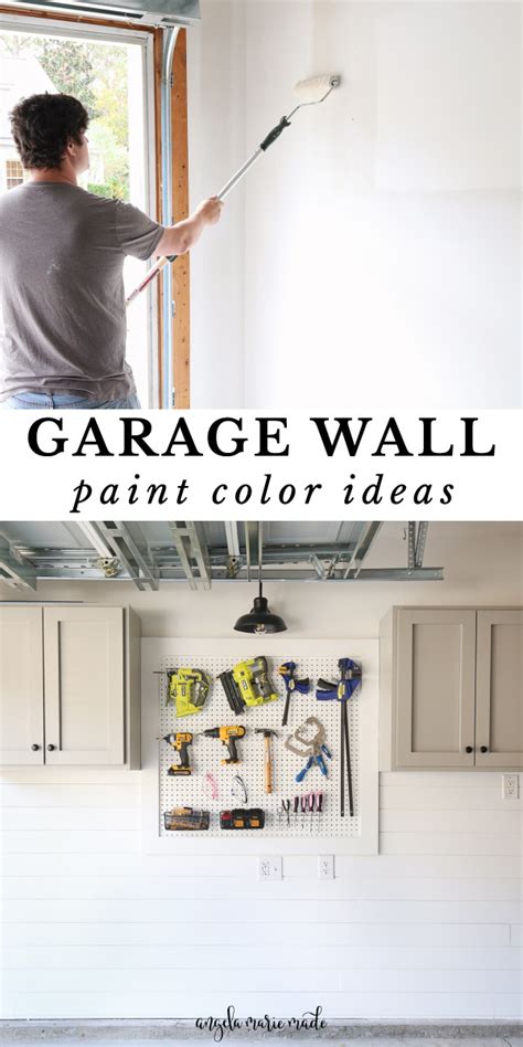 The Best Garage Wall Paint Color Ideas Angela Marie Made