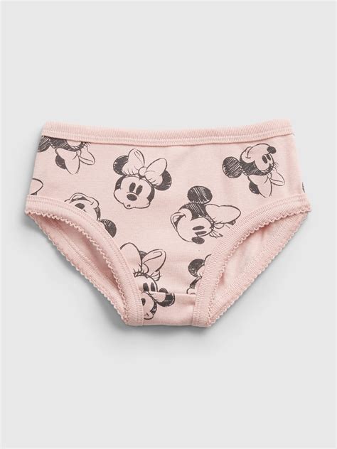 Babygap Disney Minnie Mouse Organic Cotton Briefs Pack Gap